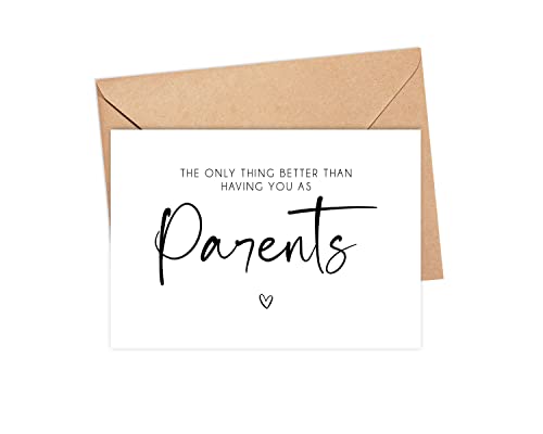 Image of Emily gift Pregnancy Reveal For Parents - Baby Announcements Gifts For Family - Were Having A Baby Cards - Promoted To Grandparents