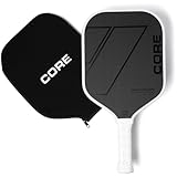 CORE Carbon Fiber Pickleball Paddle MX-1000 with Cover...