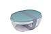 Mepal Nordic Green Salatbox Ellipse, PCTG/PP/TPE, zielony, 22,5 x 17,5 x 9,5 cm