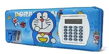LANELLIE Calculator Geometry Pencil Box with Magnetic Lock & Dual Pencil Sharpner for Girls Boys, Double Side Open, Best for School Statinery Storage Box Doraemon (B0CHJMHPVK) Amazon Price History, Amazon Price Tracker
