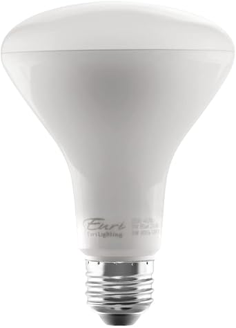 Euri Lighting EB30-5000cec Dimmable LED BR30, 9W 65W Equal 810lm, 3000K Soft White, 90+ CRI, 120 Angle, Damp Rated, E26, UL, E-Star, JA8, CEC, CA Compliant, 5YR 25K HR WTY, One Count