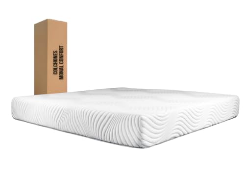 La mejor selección de Colchones Merida más recomendados. 47 COLCHONES MONAL CONFORT, Colchón de 25 cm de Grueso | Memory Foam y Tecnología Adaptativa | Colchón en Caja | La combinación Perfecta de Confort y Soporte Modelo Elian Plus...