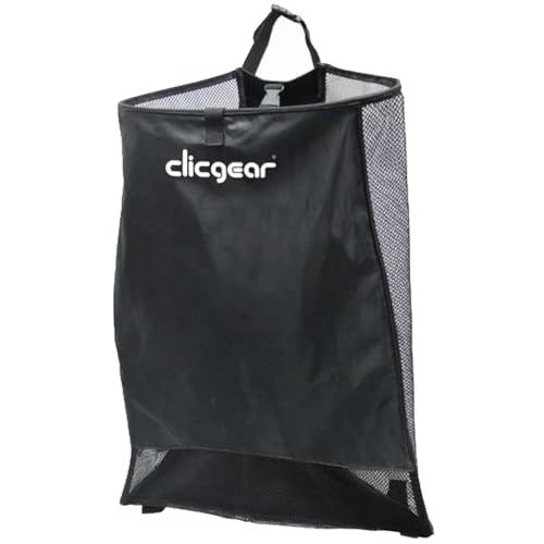 Clicgear Mesh Storage Bag for Golf Push Carts – Large Accessory Pouch, Fits Clicgear & Rovic, Holds Shoes, Jacket, Snacks, Beverages & More