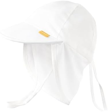 FURTALK Baby Kleinkind Sonnenhut UPF 50+ UV-Schutz Mädchen & Jungen Sommer Kappe Kinder Strand Mütze mit Verstellbarer Kinnriemen und Halsklappen