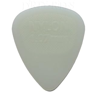 Dunlop Nylon Glow Lot de 12 médiators/plectres 1.07 mm dans une boîte de rangement pratique - Les Beatles, Paul McCartney, John Lennon, RIngo Starr, George Harrison