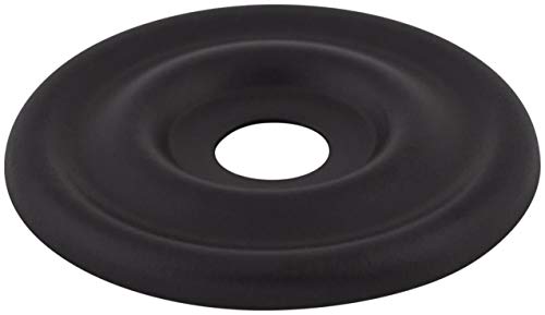 Top Knobs Tk890Blk, Brixton Backplate 1 3/8 Inch - Flat Black #TOP1