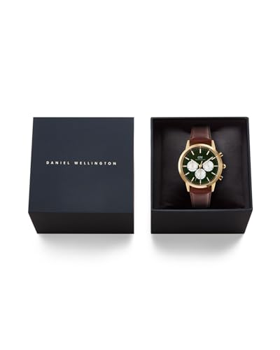 Image of Daniel Wellington Green Round Dial Analogue Men's Watch - DW00100876K