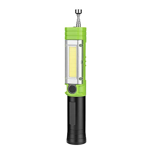 Preisvergleich Produktbild GaLon COB Arbeitslampe Aluminium + ABS Kunststoff Taschenlampe Multifunktions-einziehbare Lampe Camping, Wandern, Rucksack, Jagd, Angeln, Auto Notfall (Paar)