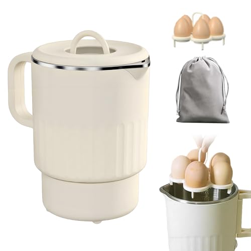 PORFOYO Bouilloire Électrique Pliable 1000ML