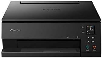 Canon PIXMA TS6350 Wireless Colour All in One Inkjet Photo Printer, Black,Print from your smartphone on a Wi-Fi connected 5 individual ink printer, built for a new generation of media sharing