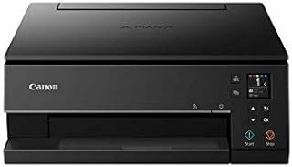 Canon PIXMA TS6350 Wireless Colour All in One Inkjet Photo Printer, Black,Print from your smartphone on a Wi-Fi connected 5 individual ink printer, built for a new generation of media sharing