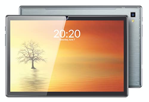 Image of RGY 9H Hardness Screen Guard For DOMO Slate SLP5 10.1-Inch, TAB [Bubble Free] [Not a Tempered Glass] - Clear