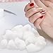 Ipetboom Multi-Purpose Nail Polish Removal Cotton Balls for Gel Nail Cleaner 3pcs Degreased Cotton Balls and Daily Beauty Cleaning