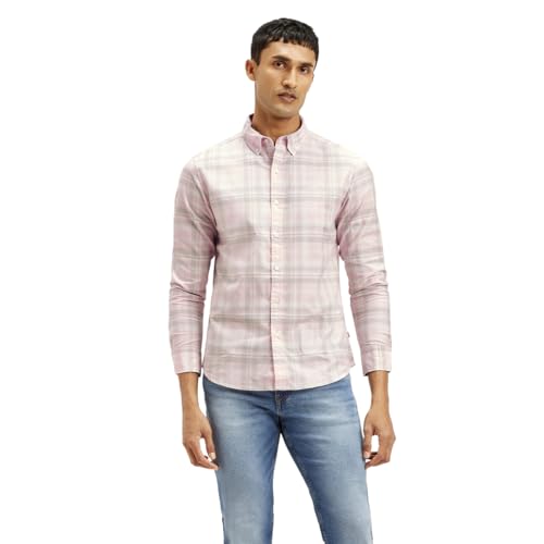 Image of Men's Checkered Slim Fit Shirt