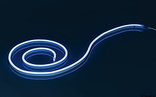 Néon led flexible 24v bleu pour décoration de chambre et ambiance salon