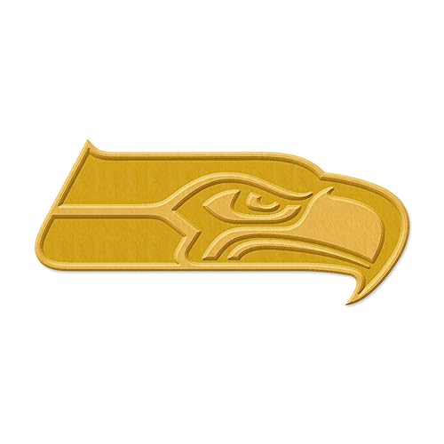 Pin NFL Seattle Seahawks Gold pour casquette et bijoux de supporter américain