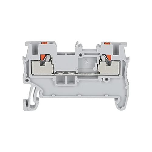 Conector de cable carril DIN PT1.5: solucione fallos y cablee sin tornillos, 10 uds 2