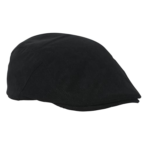 Image of FabSeasons Cotton Ivy Flat Golf Cap - Classic Newsboy Gatsby Hat for Men