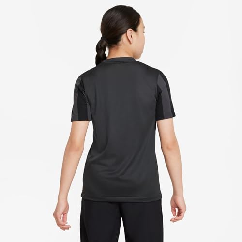 Nike CW3819-060 Y NK DRY STRP DVSN IV JSY SS T-shirt Unisex ANTHRACITE/BLACK/WHITE Size XS - Image 3