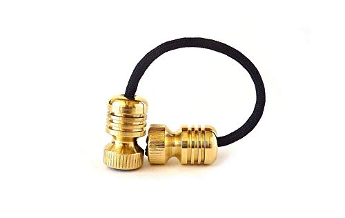 BEGLERI BOMBER - BRASS - HAND MACHINED EDC GREEK WORRY BEADS - MADE IN THE USA