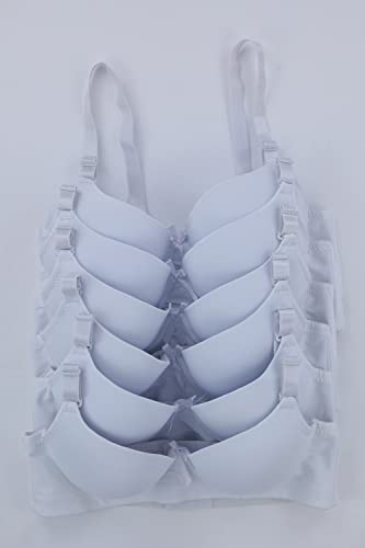 Image of ToBeInStyle Women's Pack of 6 Classic Style Underwire Supportive Padded Bras
