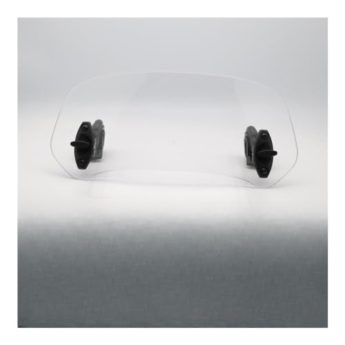 Vent déflecteur moto extension pare-brise pour soulager les cervicales