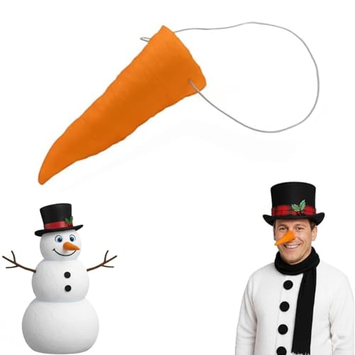 Nicky Bigs Novelties large plastic carrot nose for snowman