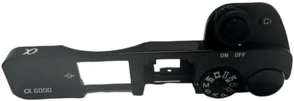 for Sony ILCE-6000 A6000 Top Cover Shell with Wave Wheel Camera Repair Accessories