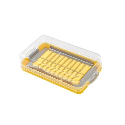 kobeIeen Convenient Butter Cutting and Storage Container Butter Dish with Lid Butter Container Suitable for Butter