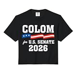 Scott Colom for Mississippi 2026 US Senator Campaign Comfort Colors Crop Top