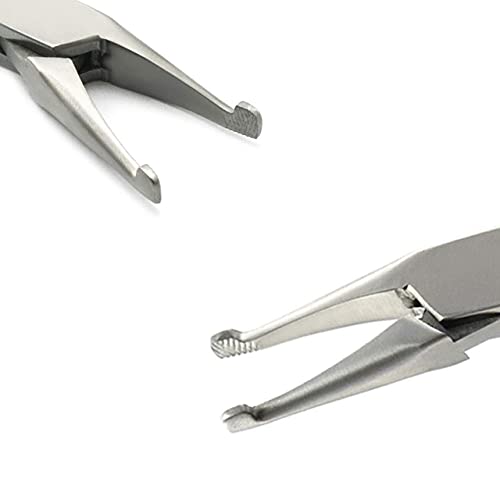 Medspo Professional Dental Pliers | Orthodontic Braces Arch Forming Hard Wire Tc | Utility Pliers | Dental Wire Bending Cutter Lab New (How Plier Straight) #TOP4