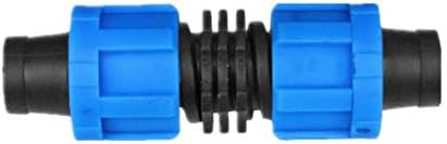 50pcs 5/8" Tape Swivel X 5/8" Tape Swivel Repair Coupler Drip Tape Fittings Greenhouse Watering Drip Fittings Garden & Outdoor