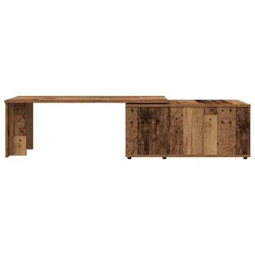 Table d'appoint longue en bois d'ingénierie de 150 cm