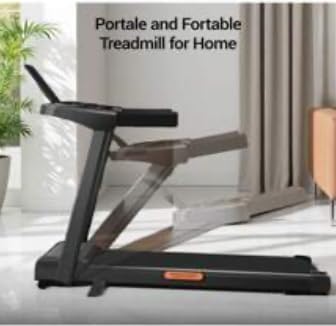 CozySmart Fitness Folding Treadmill, 3.0 HP Electric, 6.2 MPH Max Speed, 300 lbs Capacity, LED Display, 12 Programs