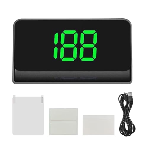 MWZBTG Velocímetro Digital Para Coche   Proyector HUD GPS Para Parabrisas | HUD Para Navegación En Autopista Ciudad Y Tráfico   Entusiastas De Vehículos Gestores De Flotas