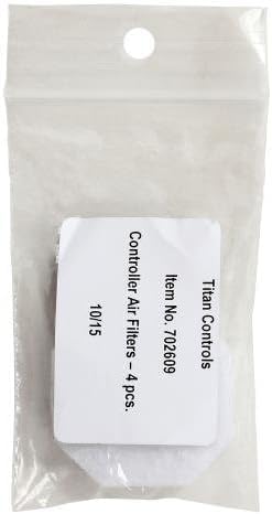 Titan Controls Environmental Controller Replacement Filter 702609 4PCS