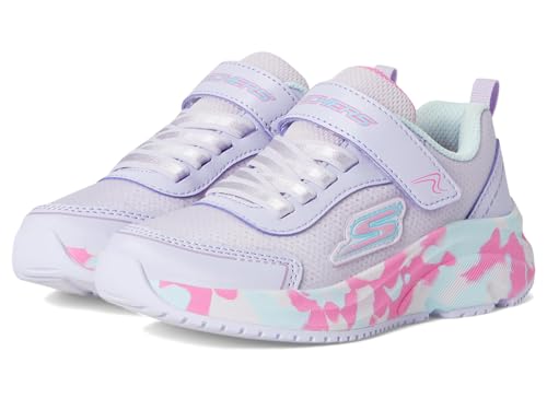 SKECHERS Girl's Elite Sport Tempo-Speed Seeker Sneaker