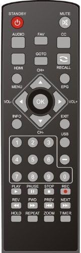image for Ematic AT103B Digital TV Converter Box with Recording, Playback, & Par