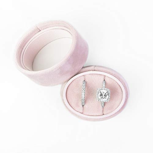 pink engagement ring box