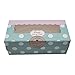 Mu Mianhua - Juego de 20 cajas de papel vacías para repostería, para tartas, pastas, galletas o magdalenas, ideales para regalo