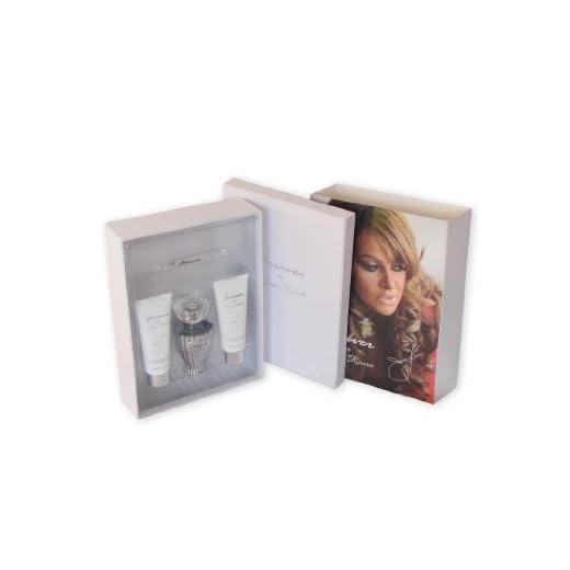 Forever By Jenni Rivera for Women 4pcs Set: 3.3 Oz Eau De Perfume Spray + 3.3 Oz Perfumed Body Lotion + 3.3 Oz Perfumed Shower Gel+edp Mini