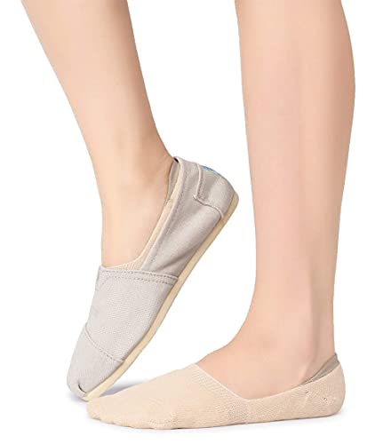 Pareberry Women's Thick Cushion Cotton Athletics Casual Low Cut Flat Non-Slip Boat Liner No Show Socks-5/10 Pack