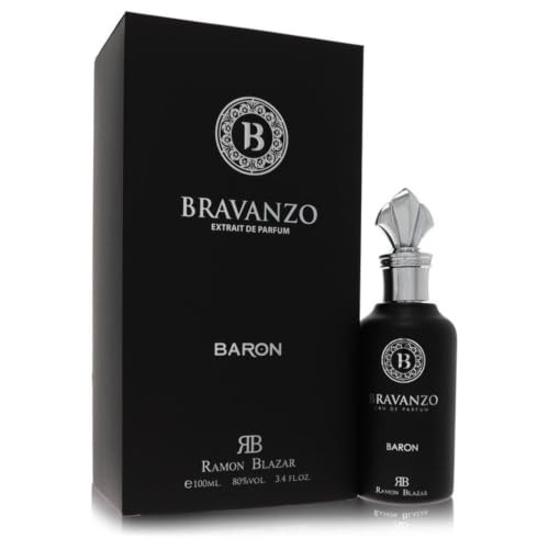 Image of Dumont Bravanzo Baron Eau De Parfum 3.4 oz - Long Lasting Premium Eau De Parfum for Men & Women