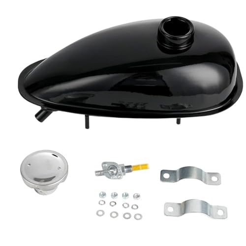 Réservoir d'essence de carburant moto anti-fuite 2L pour kit 66cc 80cc