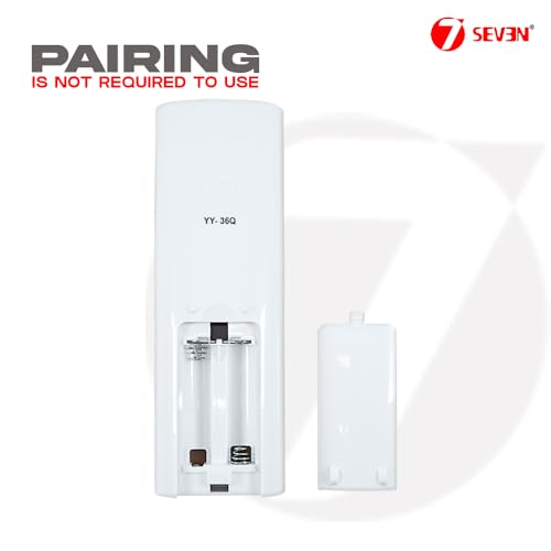 Image of 7SEVEN Compatible with LG AC Remote Control Model 36Q Suitable for 1 1.5 2 Ton Split and Window Air Conditioner - Match Each Key by Key Exactly with existing AC Remote Function