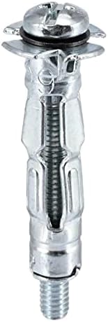 fiXte® Pack of 20 M4 x 38mm Heavy Duty Metal Plasterboard Cavity Wall Fixings Anchors Plugs