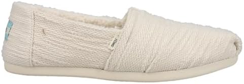 TOMS Womens Alpargata Cozy Knit Slip On Flats Casual - White - Size 7.5 B | Image 2