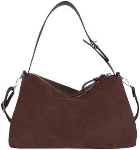 Suede Shoulder Bags For Women Crossbody Bag Suede Tote Bag Satche...