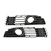 wahawa Przednia dolna strona przeciwmgielna grilla grilla Fit dla passat GLS B5 B5.5 02-05 3B0 853 666 LB, 3B0 853 665 FUNTÓW (Color : Black)