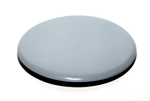 DS-Computerwelt - Lot de 8 patins de meubles auto-adhésifs - Ronds - En téflon - 80 mm de diamètre - 5 mm d'épaisseur Pour les chaises, les armoires, le parquet Cover